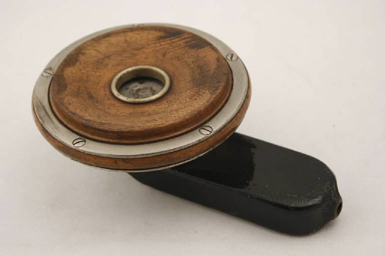 ricevitore, a grande calamita Mix & Genest di Actiengesellschaft Mix & Genest - Telephon, Telegraphen und Blitzableiter Fabrik (ultimo quarto sec. XIX)