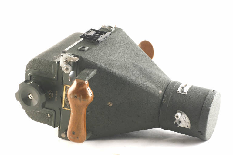 apparecchio fotografico, aereo, per uso obliquo, a pellicola 12x17cm di OMI, Officine Galileo (sec. XX)