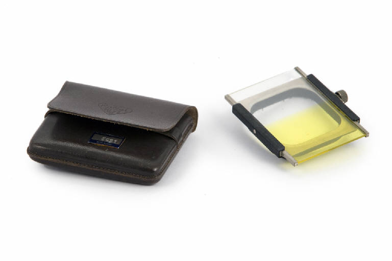 filtro fotografico, di contrasto, giallo di Rollei (sec. XX)