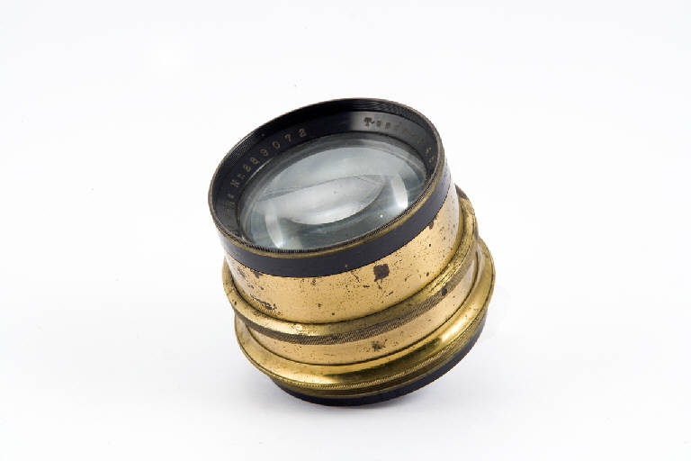 Carl Zeiss Tessar 1:4,5 f=30cm (obiettivo fotografico, doppio, anastigmatico, asimmetrico, a quattro lenti) di Carl Zeiss, Rudolph Paul (sec. XX)