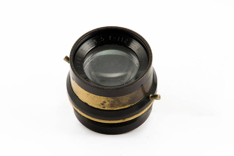 Roussel Stylor 1: 4,5 f=112cm (obiettivo fotografico, doppio, anastigmatico, asimmetrico, a quattro lenti) di Roussel H (sec. XX)
