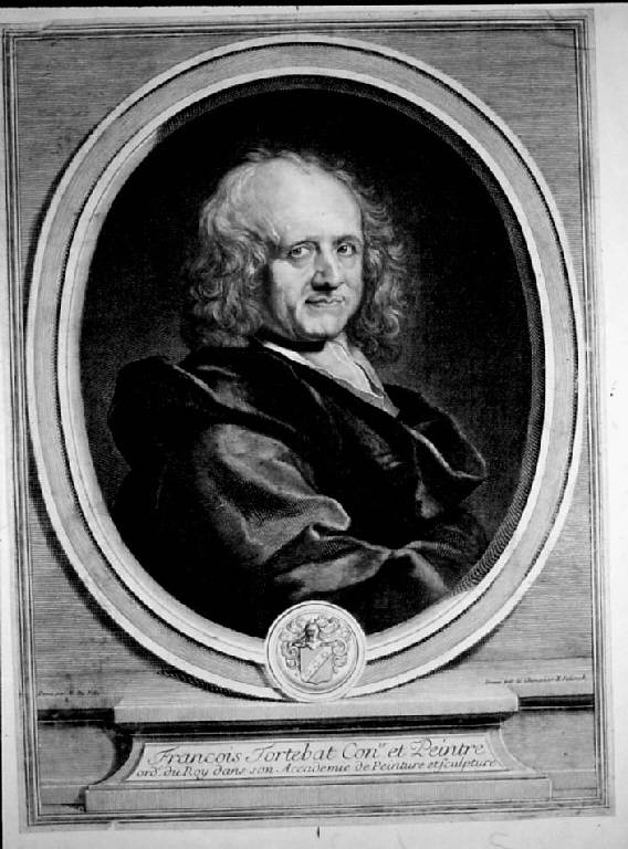 Ritratto di François Tortebat (stampa) di Edelinck Gérard, Edelinck Gérard, Pille M. de (fine/ inizio secc. XVII/ XVIII)