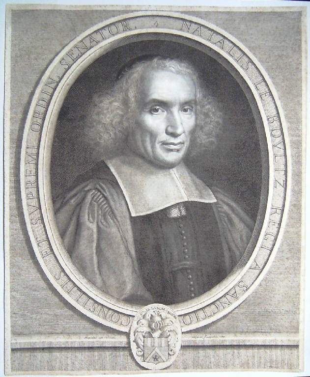 Ritratto di Natalis Le Boultz (stampa) di Nanteuil Robert, Nanteuil Robert (sec. XVII)