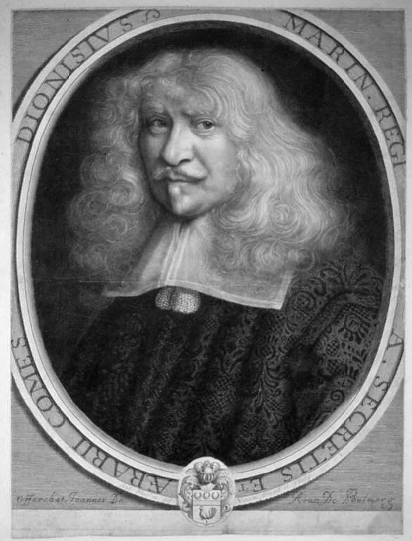 Ritratto di Marin Denis, Ritratto di Marin Denis (stampa) di Masson Antoine, Masson Antoine, Masson Antoine (sec. XVII)