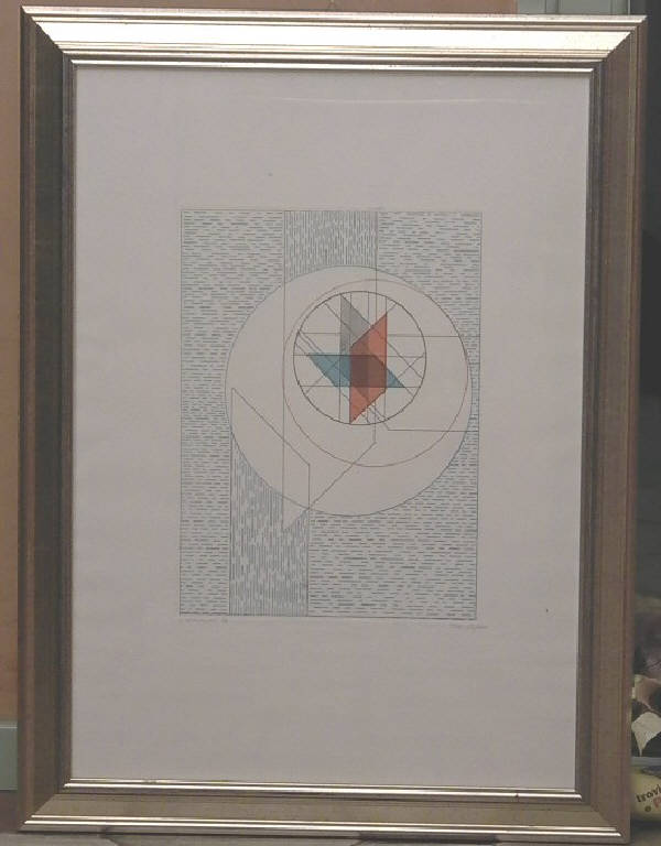 Soggetto astratto (stampa) di Veronesi Luigi, Veronesi Luigi (sec. XX)