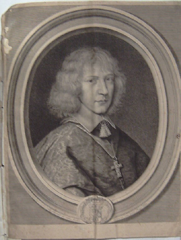 Ritratto di Enrico Savoia arcivescovo (stampa) di Nanteuil Robert, Nanteuil Robert (metà sec. XVII)