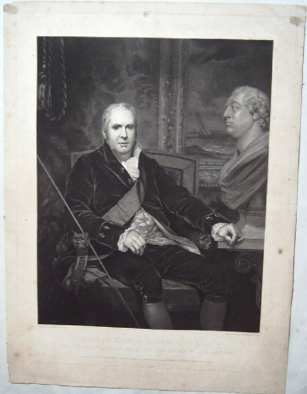 Ritratto di George conte di Dartmouth (stampa) di Heath Charles II, Phillips Thomas (primo quarto sec. XIX)