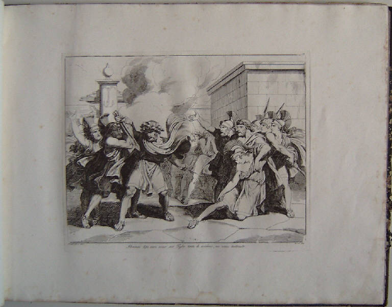 Idomeneo (stampa, elemento d'insieme) di Pinelli Bartolomeo, Pinelli Bartolomeo (sec. XIX)