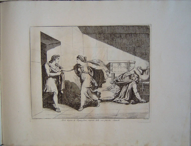Morte di Pigmalione (stampa, elemento d'insieme) di Pinelli Bartolomeo, Pinelli Bartolomeo (sec. XIX)