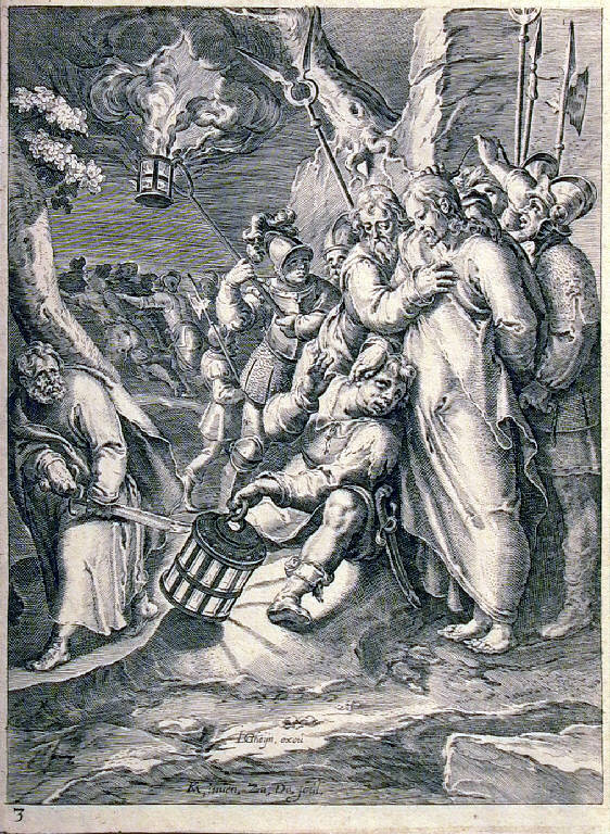 Passione di Cristo (Stampa, serie) di De Gheyn Jacob, Dolendo Zacharias (fine/ inizio secc. XVI/ XVII)