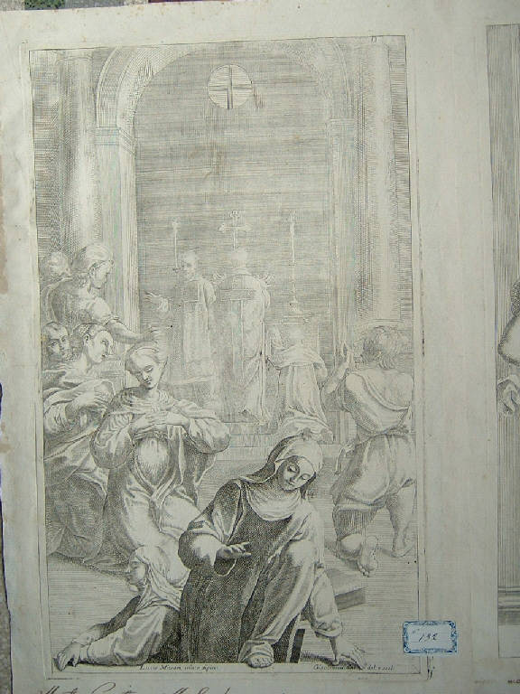 Storie di san Benedetto (stampa, serie) di Giovannini Giacomo Maria (sec. XVII)