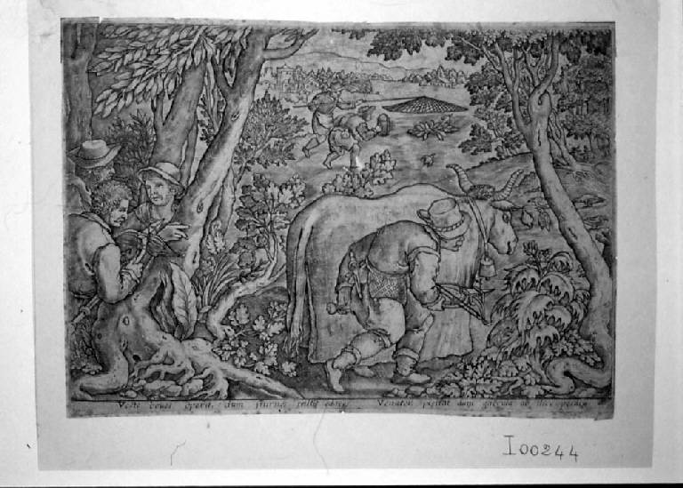 Caccia (stampa, serie) di Galle Philipp, Galle Philipp (sec. XVI)