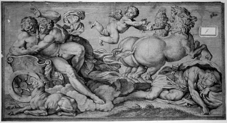 stampa, serie di Aquila Pietro, Aquila Pietro, Carracci Annibale (sec. XVII)