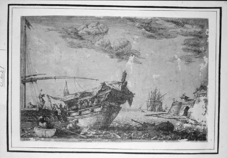 Vedute d'Italia (stampa, serie) di Triva Antonio Domenico, Triva Antonio Domenico (seconda metà sec. XVII)