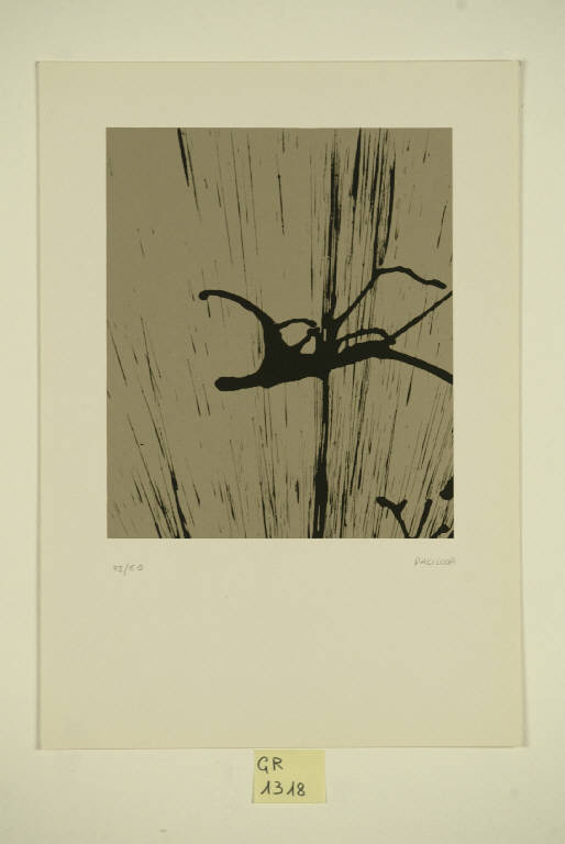 Composizione astratta (stampa, elemento d'insieme) di Paciscopi Leopoldo, Paciscopi Leopoldo (terzo quarto sec. XX)