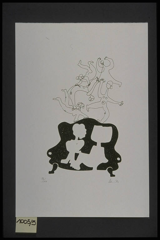 Figure (stampa, elemento d'insieme) di Leboroni Maria Elisa, Leboroni Maria Elisa (terzo quarto sec. XX)