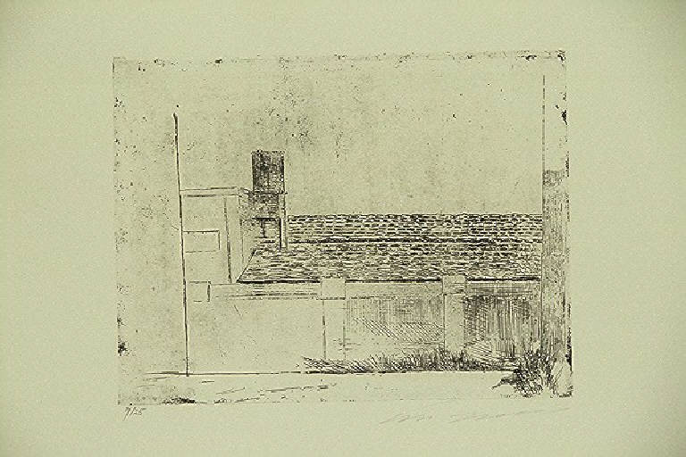 Casa (stampa, elemento d'insieme) di Treccani Ernesto, Treccani Ernesto (terzo quarto sec. XX)