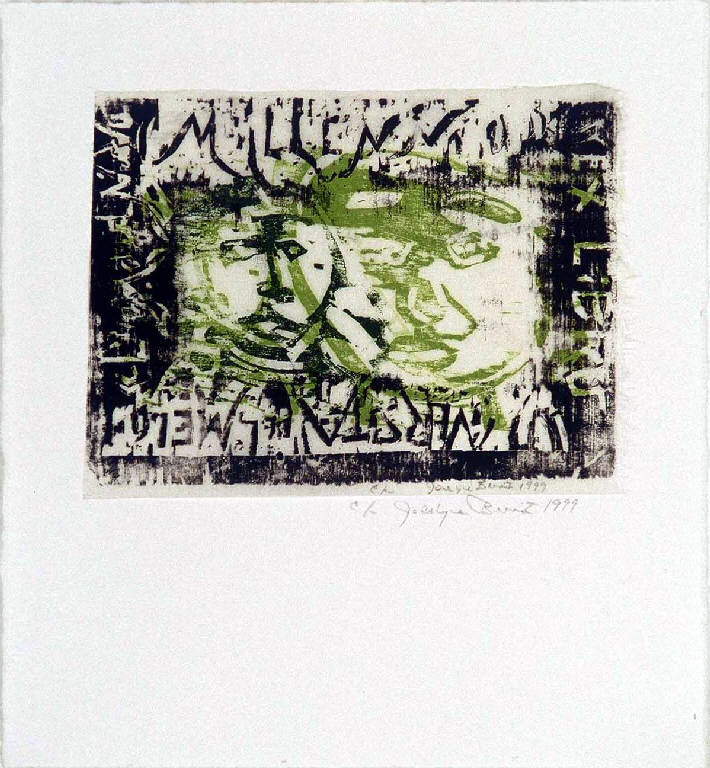 Volti (ex libris) di Benoit Jocelene, Benoit Jocelene (ultimo quarto sec. XX)