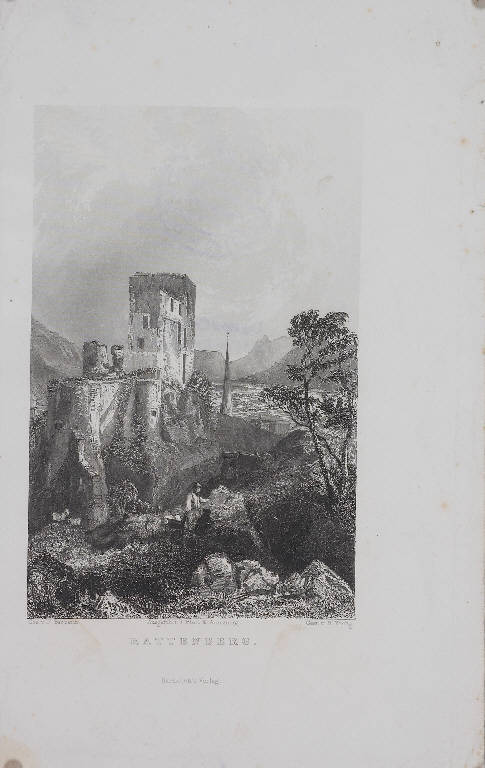 Rattenberg (stampa smarginata) di Barbarini Franz, Young R (fine sec. XIX)