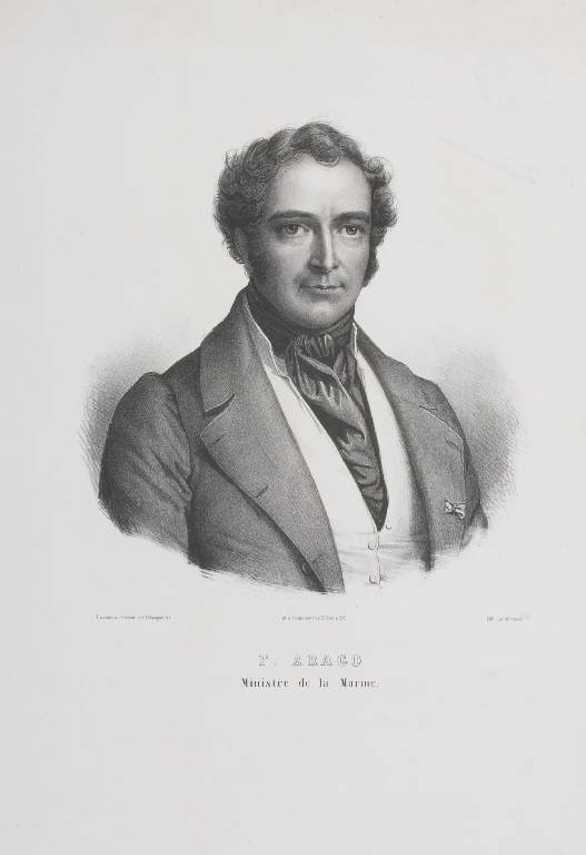 Ritratto di Francesco Arago (stampa) di Lordereau (sec. XIX)