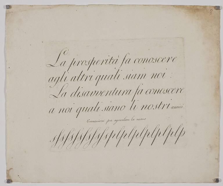 Proverbio (stampa, elemento d'insieme) di Bertolotti Francesco (sec. XIX)