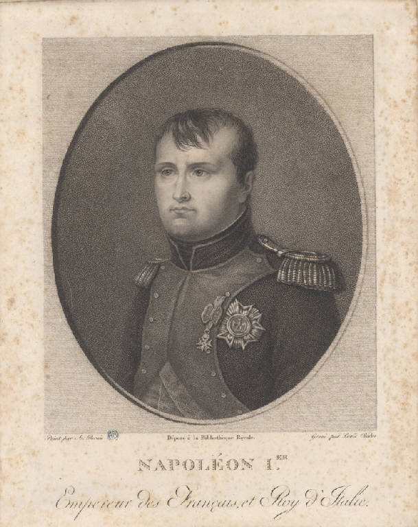 Ritratto di Napoleone Bonaparte imperatore (Stampa) di Rados Luigi, Bernis A (sec. XIX)