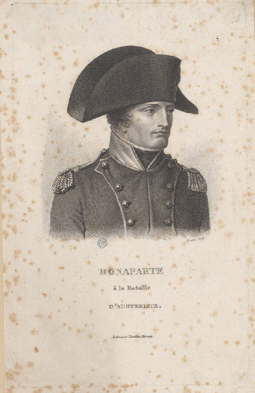 Ritratto di Napoleone Bonaparte (Stampa) di Forestier, Tardieu Ambroise (sec. XIX)