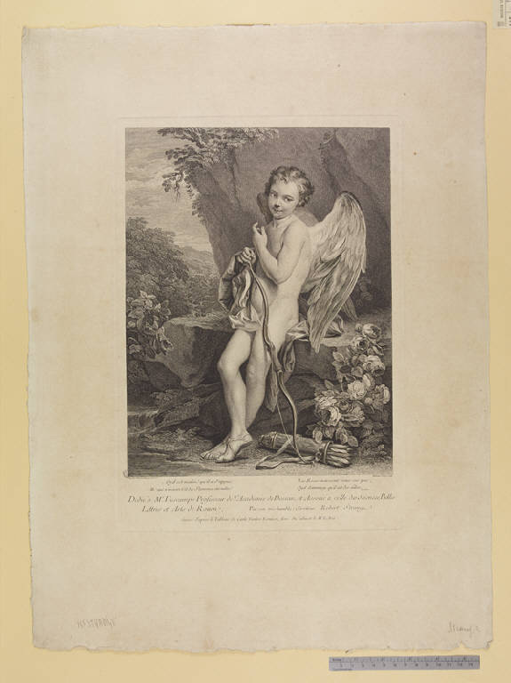 Cupido (stampa) di Strange Robert, Loo Carle Van (sec. XVIII)