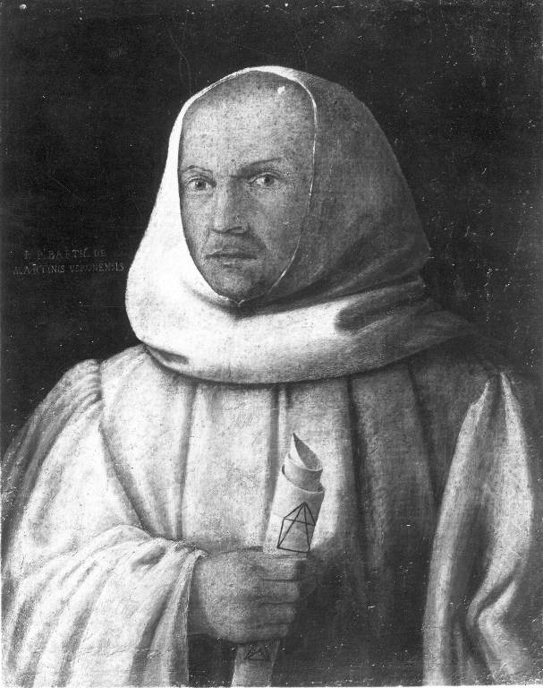 Ritratto del monaco Bartolomeo De Martini (dipinto) di Morando Paolo detto Cavazzola (inizio sec. XVI)