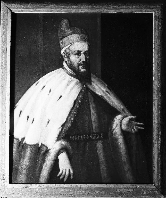 Ritratto del doge Giovanni Bembo (dipinto) di Robusti Jacopo detto Tintoretto (scuola) (sec. XVII)