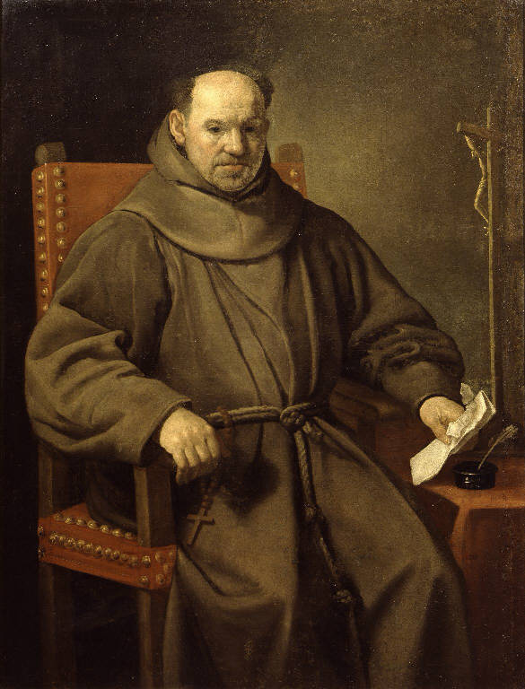 Ritratto di frate (dipinto) di Ceresa Carlo (sec. XVII)