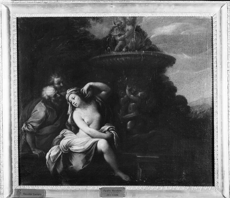 Susanna e i vecchioni (dipinto) di Nuvolone Giuseppe (bottega) (sec. XVII)
