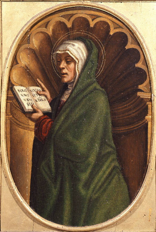 Santa Elisabetta (dipinto, elemento d'insieme) di Boselli Antonio (inizio sec. XVI)