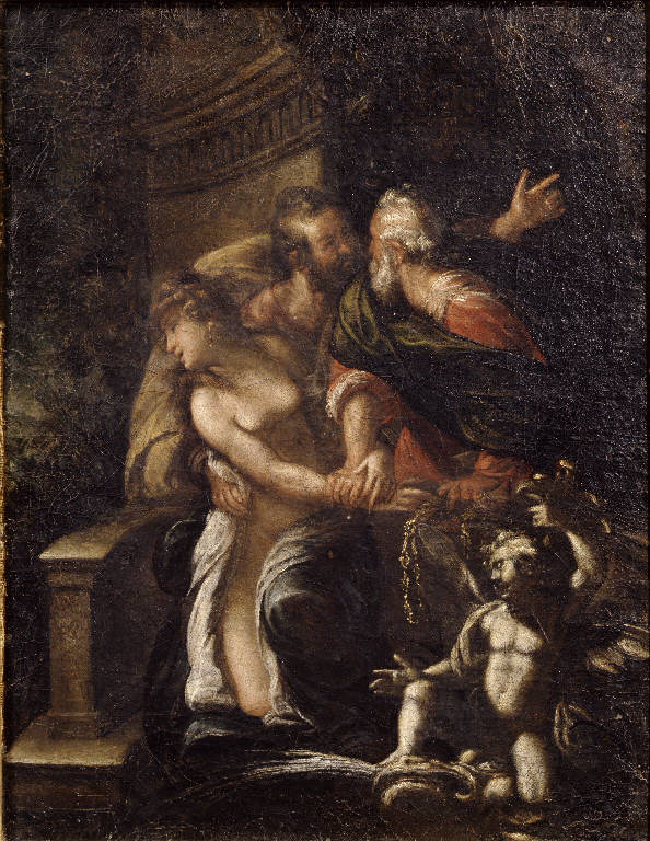 Susanna e i vecchioni (dipinto) di Procaccini Giulio Cesare (sec. XVII)