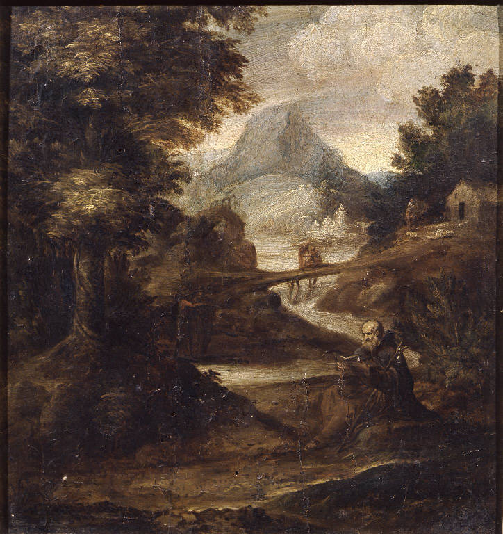 Sant'Antonio Abate (dipinto) - ambito fiammingo (sec. XVII)