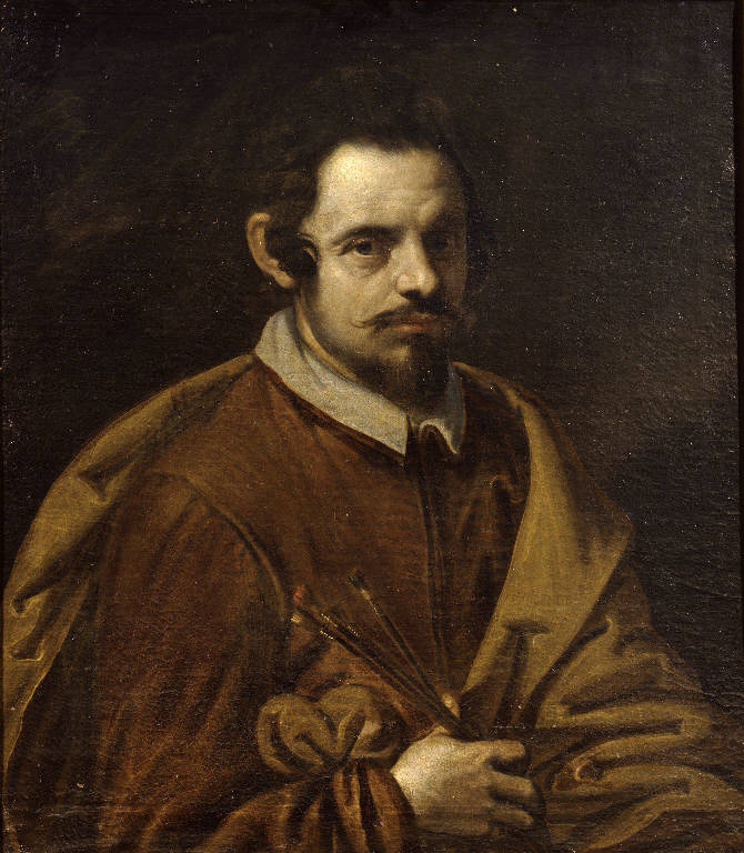 Autoritratto (dipinto) di Paglia Francesco (sec. XVIII)