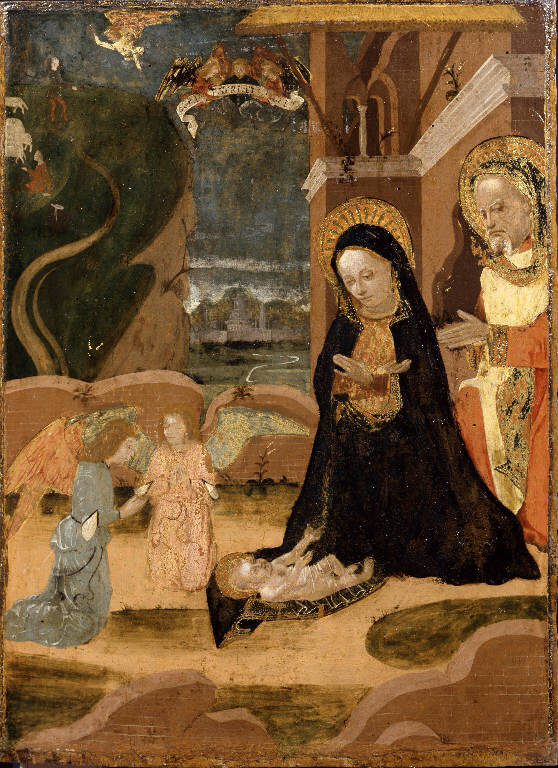 Natività di Gesù (dipinto) - ambito cremonese (sec. XV)