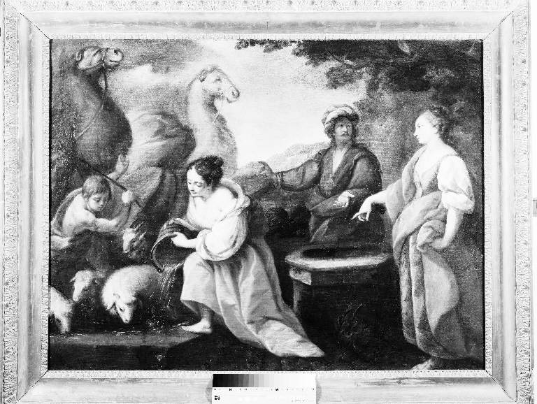 Rebecca al pozzo (dipinto) di Nuvolone Giuseppe (bottega) (sec. XVII)