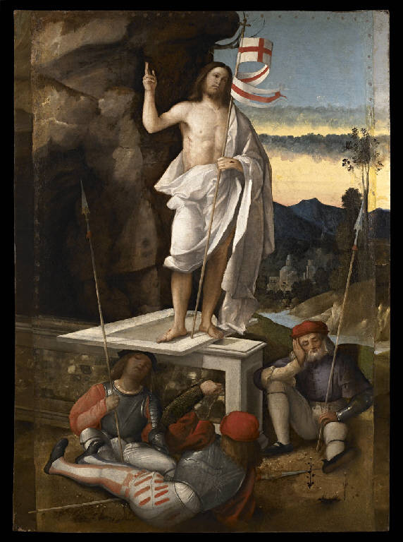 Resurrezione di Cristo (dipinto) di Basaiti Marco (sec. XVI)