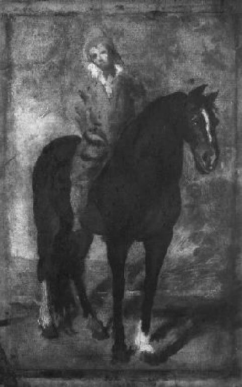 Cavaliere (dipinto) - scuola spagnola (sec. XVII)