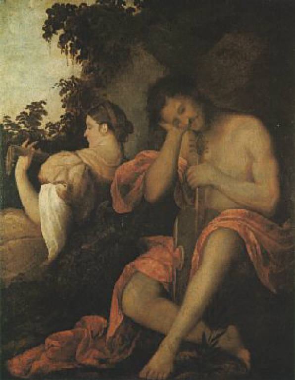 Concerto campestre (dipinto) di Busi Giovanni detto Cariani (sec. XVI)