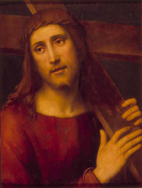 Cristo portacroce (dipinto) di Raibolini Francesco detto Francia (inizio sec. XVI)
