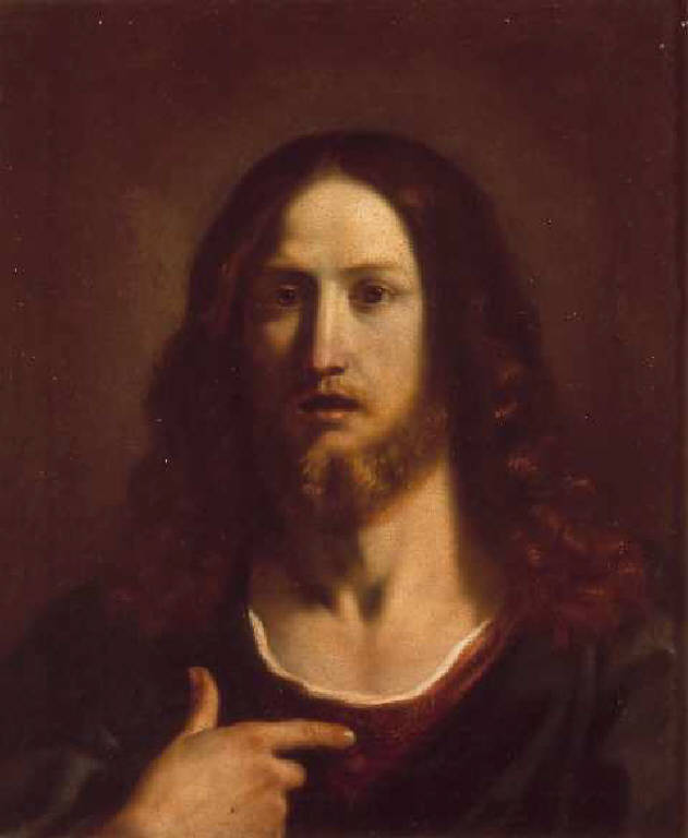 Cristo redentore (dipinto) di Barbieri Giovan Francesco detto Guercino (sec. XVII)