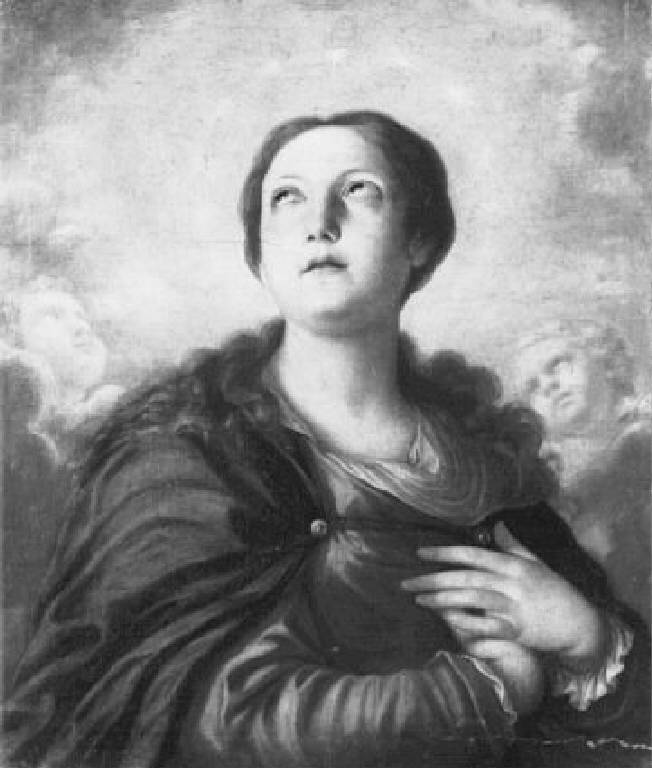 Madonna immacolata (dipinto) di Cantarini Simone (attribuito) (sec. XVII)