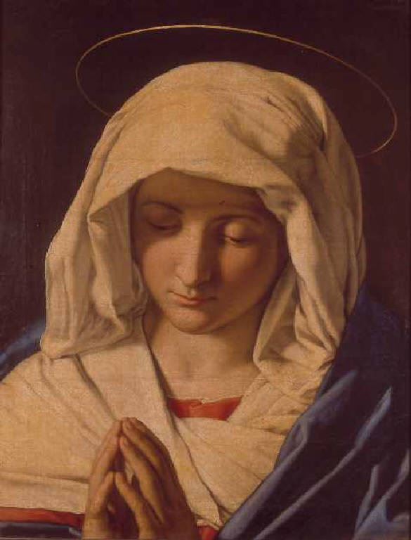 Madonna orante (dipinto) di Salvi Giovanni Battista detto Sassoferrato (sec. XVII)