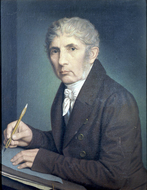 Autoritratto (dipinto) di Poli Giuseppe (sec. XIX)