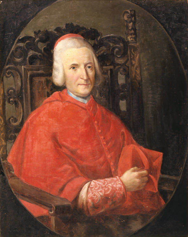 Ritratto del cardinale Francesco Carrara (dipinto) di Gaudenzi Giuseppe (sec. XIX)