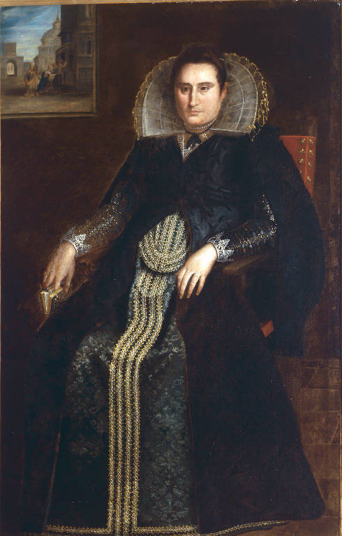 Ritratto femminile (dipinto) di Zucco Francesco (sec. XVII)