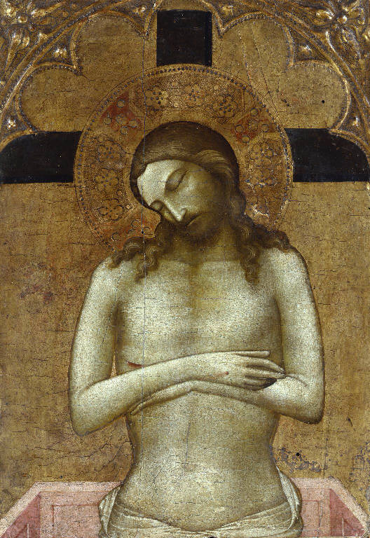 Cristo in pieta' (dipinto) di Pietro di Giovanni detto Lorenzo Monaco (e aiuti) (sec. XV)