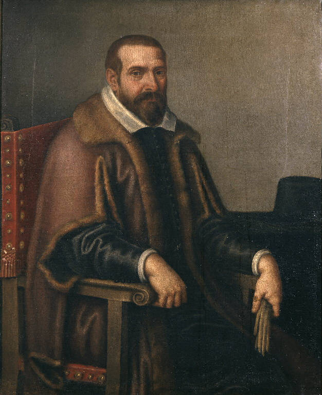 Ritratto maschile (dipinto) di Talpino Enea detto Salmeggia (sec. XVII)